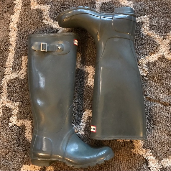 Original Tall Gloss Hunter Rainboots - Picture 2 of 6